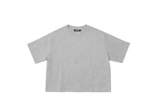 Cropped Tee (Grey)