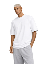 PLN WHT T [OVERSIZED]