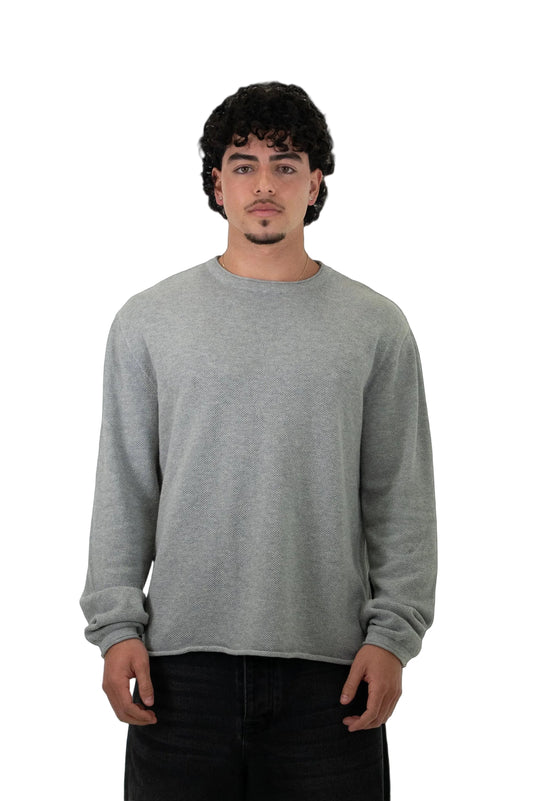 Knit Sweater (Grey)