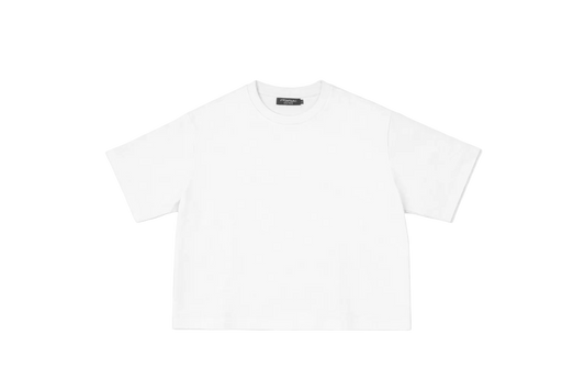 Cropped Tee (White)